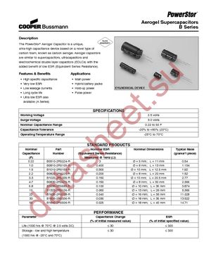 B1030-2R5685-R datasheet  